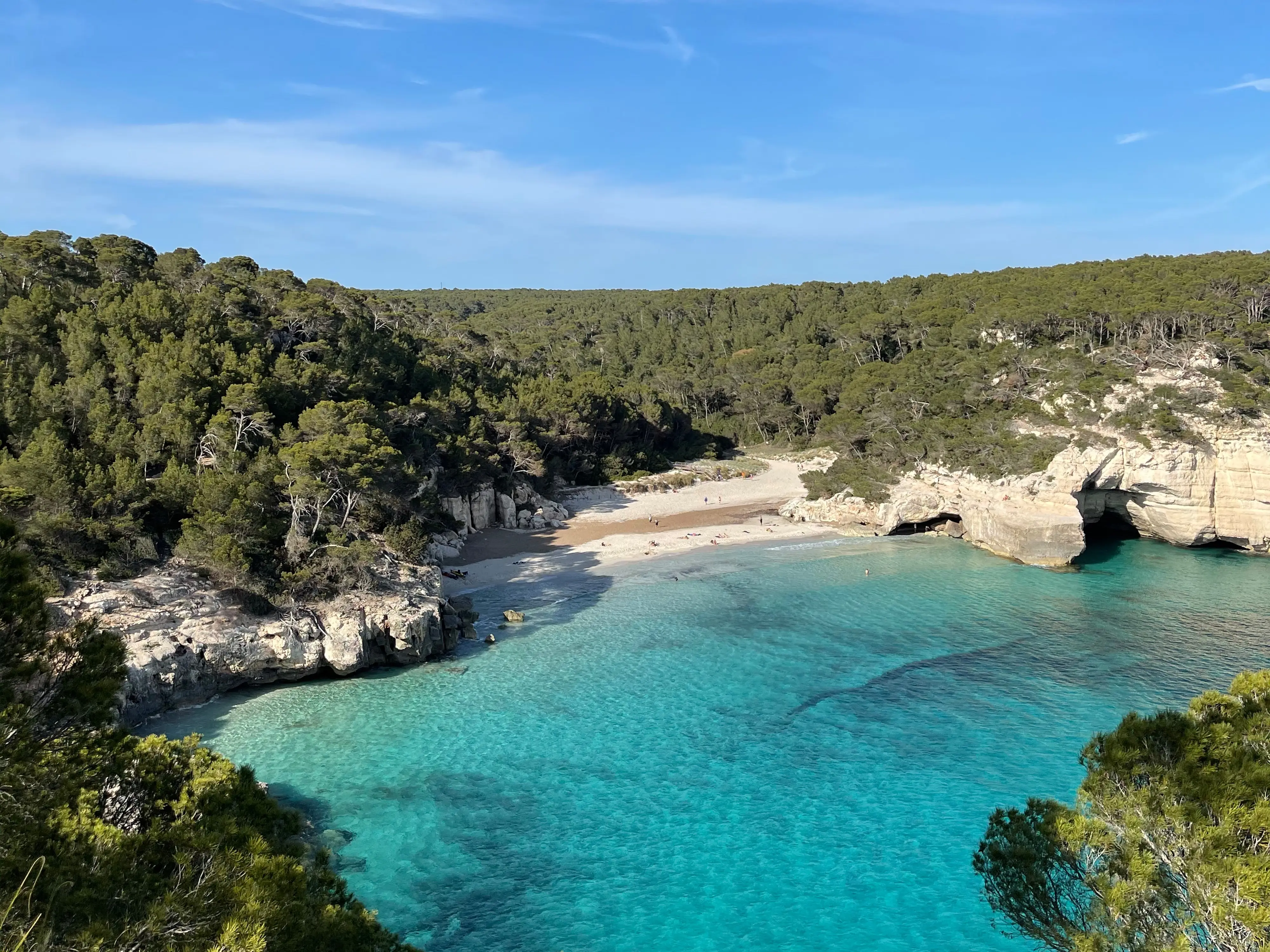Calas del norte de Menorca
